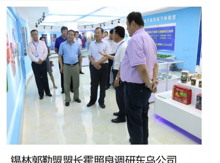 锡林郭勒盟盟长霍照良调研东乌公司